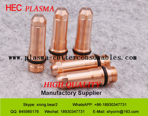 गुणवत्ता  Hypertehrm HPR130XD / HPR130 Electrode 220181 Plasma Cutter Tips And Electrodes फैक्टरी