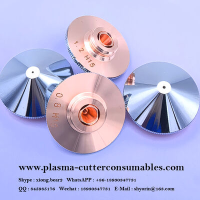 गुणवत्ता  H15 Laser Cutting Nozzle 1.5mm for Precision Cutting and Long Service Life कारखाना