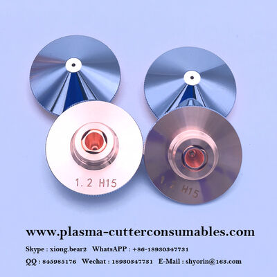 DM28 M11 1.2 मिमी फाइबर लेजर कटिंग मशीन के लिए कॉपर लेजर नोजल