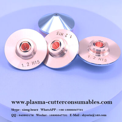 DM28 M11 1.2 मिमी फाइबर लेजर कटिंग मशीन के लिए कॉपर लेजर नोजल